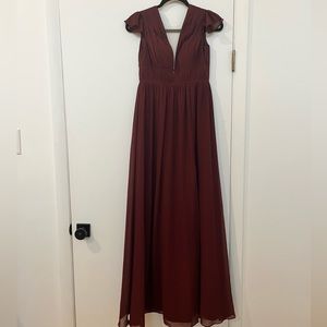 Revelry Cora Chiffon Dress